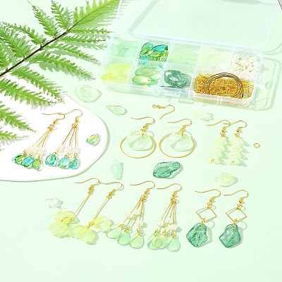 DIY Dangle Earrings Kits DIY-FS0009-02-1