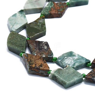 Natural Dioptase Beads Strands G-K245-E09-02-1
