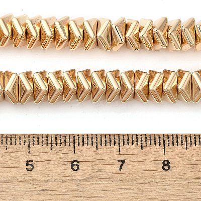 Electroplated Synthetic Non-magnetic Hematite Beads Strands G-L606-A01-01B-1