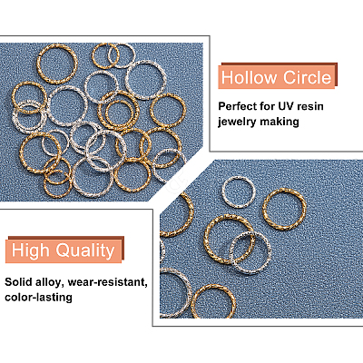 Iron Twisted Open Jump Rings IFIN-PH0001-08-1
