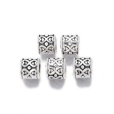 Tibetan Style Alloy European Beads LS-TIBE-S314-95AS-RS-1