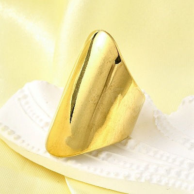 304 Stainless Steel Adjustable Cuff Rings for Women RJEW-B123-01G-01-1