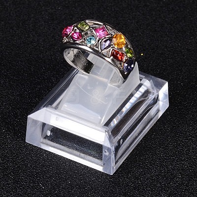 Square Acrylic Ring Displays RDIS-O001-03-1