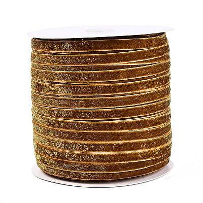 Glitter Sparkle Single Face Velvet Ribbon SRIB-Q023-01B-08-1
