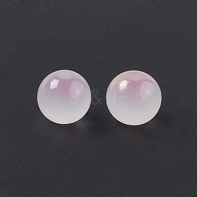 Glass Imitation Jade Beads X-GLAA-P029-03A-1