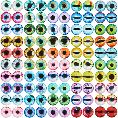 1 Bag Glass Doll Eyes Cabochons DIY-GF0008-70B-1