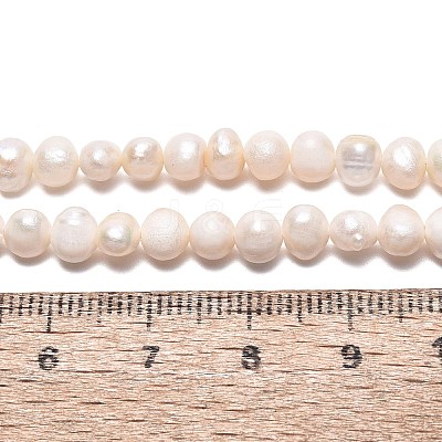 Natural Cultured Freshwater Pearl Beads Strands LS-PEAR-N013-04E-01-1
