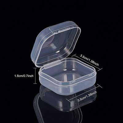 Plastic Bead Containers CON-BC0004-09-1