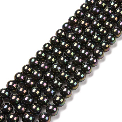 Shell Pearl Bead Strands BSHE-L025-05-8mm-1