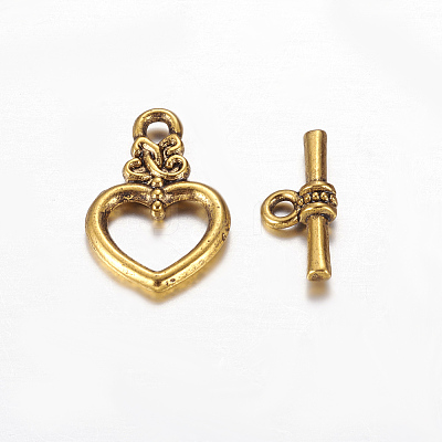 Alloy Toggle Clasps LS-EA9137Y-1