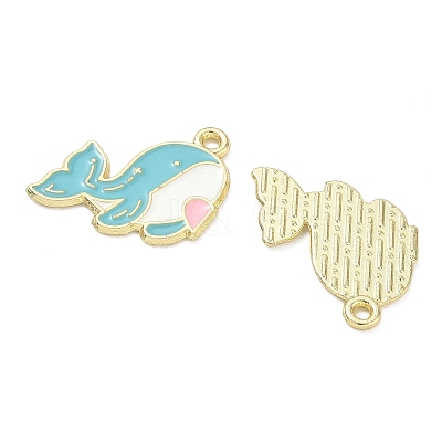 Alloy Enamel Pendants AL-CBA292F-01A-G-1