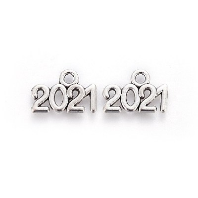 Tibetan Style Zinc Alloy Charms PALLOY-I141-30AS-B-1