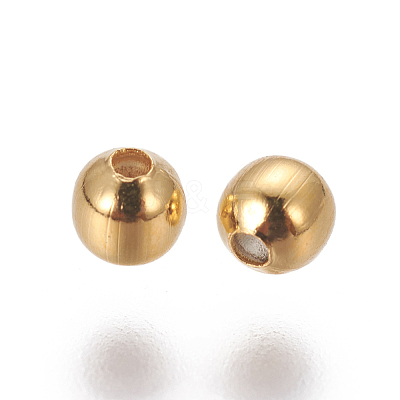 304 Stainless Steel Beads STAS-G190-03G-1