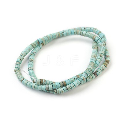 Natural Magnesite Beads Strands G-P398-A01-1