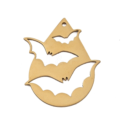 Halloween 201 Stainless Steel Pendants LS-STAS-Z155-01C-G-1