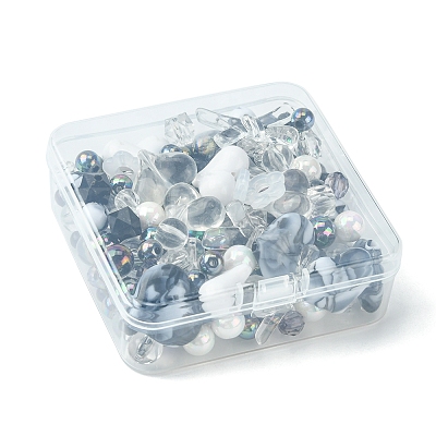 DIY Beaded Stretch Bracelet Making Kit DIY-FS0003-23-1