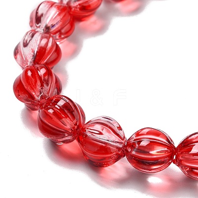 Transparent Glass Beads Strands GLAA-F114-02A-1