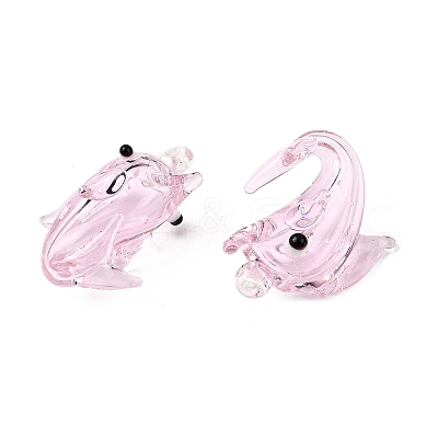 Handmade Lampwork Pendants LAMP-H068-01B-1
