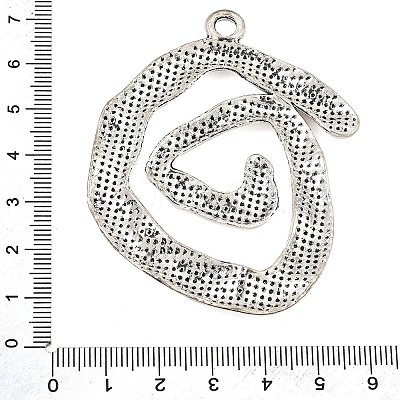Tibetan Style Alloy Big Pendants AL-CBA5940-01AS-1