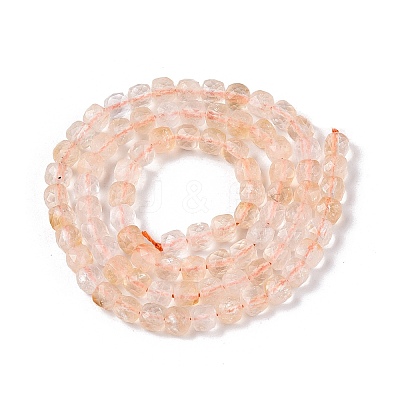 Heated Natural Citrine Beads Strands G-N342-135-1