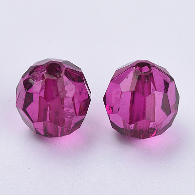 Transparent Acrylic Beads X-TACR-Q257-10mm-V65-1