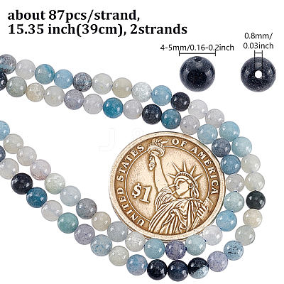 Natural Trolleite Beads Strands G-NB0006-11A-1