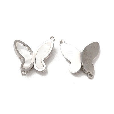 304 Stainless Steel Connector Charms STAS-A080-08P-1