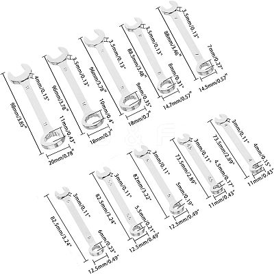 Iron Ratcheting Combination Wrench Sets TOOL-CA0001-01-1