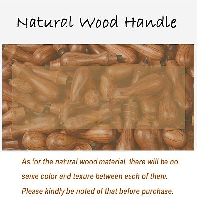 DIY Wood Wax Seal Stamp AJEW-WH0131-287-1
