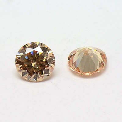 Cubic Zirconia Cabochons ZIRC-M002-3mm-5A-1