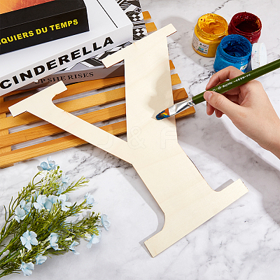 Unfinished Wood Shape WOOD-CN0001-010Y-1