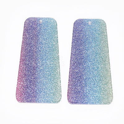 Cellulose Acetate(Resin) Big Pendants X-KY-R017-03-1