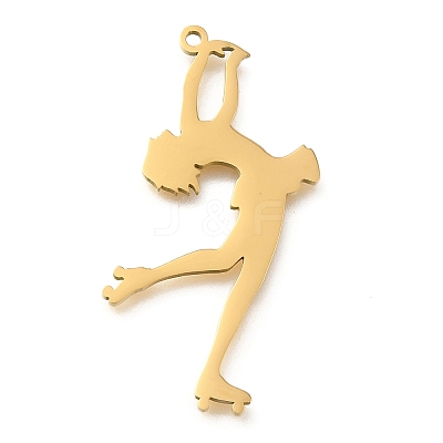 304 Stainless Steel Pendants STAS-R131-11G-04-1