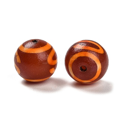Tibetan Style dZi Beads TDZI-R002-03C-1