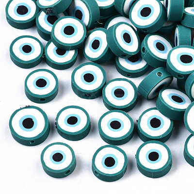 Handmade Polymer Clay Beads X-CLAY-ZX006-07-1