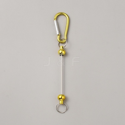 Aluminum with Rock Climbing Carabiners AJEW-SZC0001-13E-1