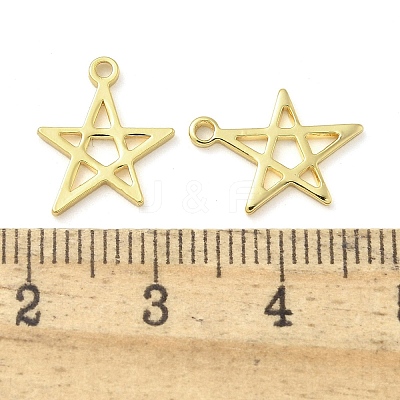 Brass Charms KK-C083-06G-1