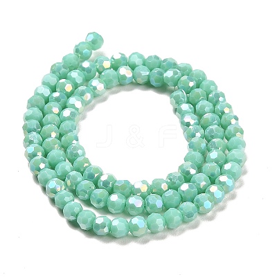 Opaque Glass Beads Stands EGLA-A035-P4mm-B14-1