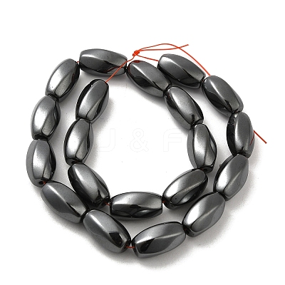 Non-Magnetic Synthetic Hematite Beads Strands G-P518-04A-1