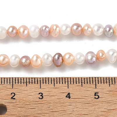 Natural Cultured Freshwater Pearl Beads Strands PEAR-C004-12-1