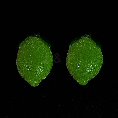 Luminous Resin Cabochons CRES-D277-03J-1