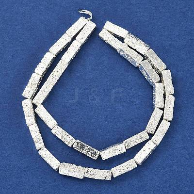 Electroplated Synthetic Non-Magnetic Hematite Beads Strands G-U003-15C-1