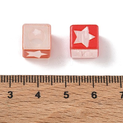 Transparent Acylic European Beads AC-CBAE004-02A-1