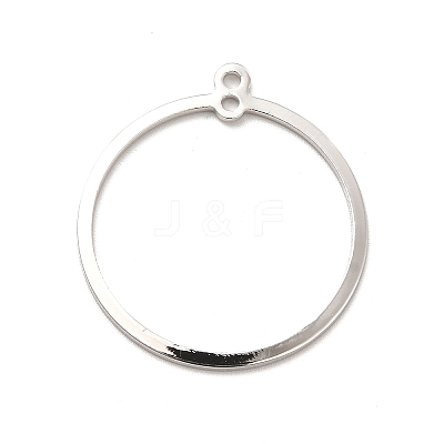 Rack Plating Brass Connector Charms KK-E067-27P-1