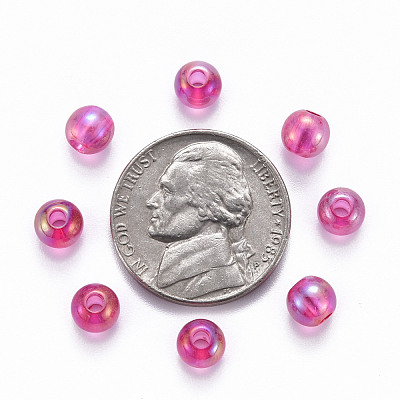 Transparent Acrylic Beads MACR-S370-B6mm-706-1