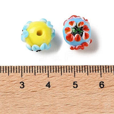 Handmade Lampwork Beads LAMP-F047-02-1