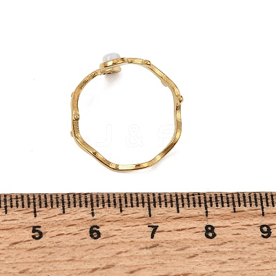 304 Stainless Steel Cuff Open Rings for Women GG-CBA7994-03G-06-1