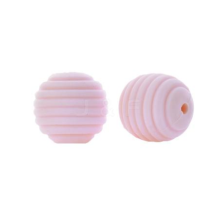 Thread Honeycomb Silicone Beads SI-JX0024A-44-1