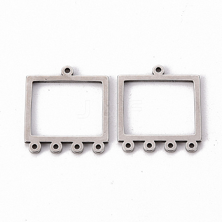 Non-Tarnish 201 Stainless Steel Chandelier Components Links X-STAS-T052-30B-P-1