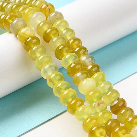 Natural Agate Beads Strands G-H295-C03-11-1